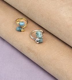 Ring i Akvamarin