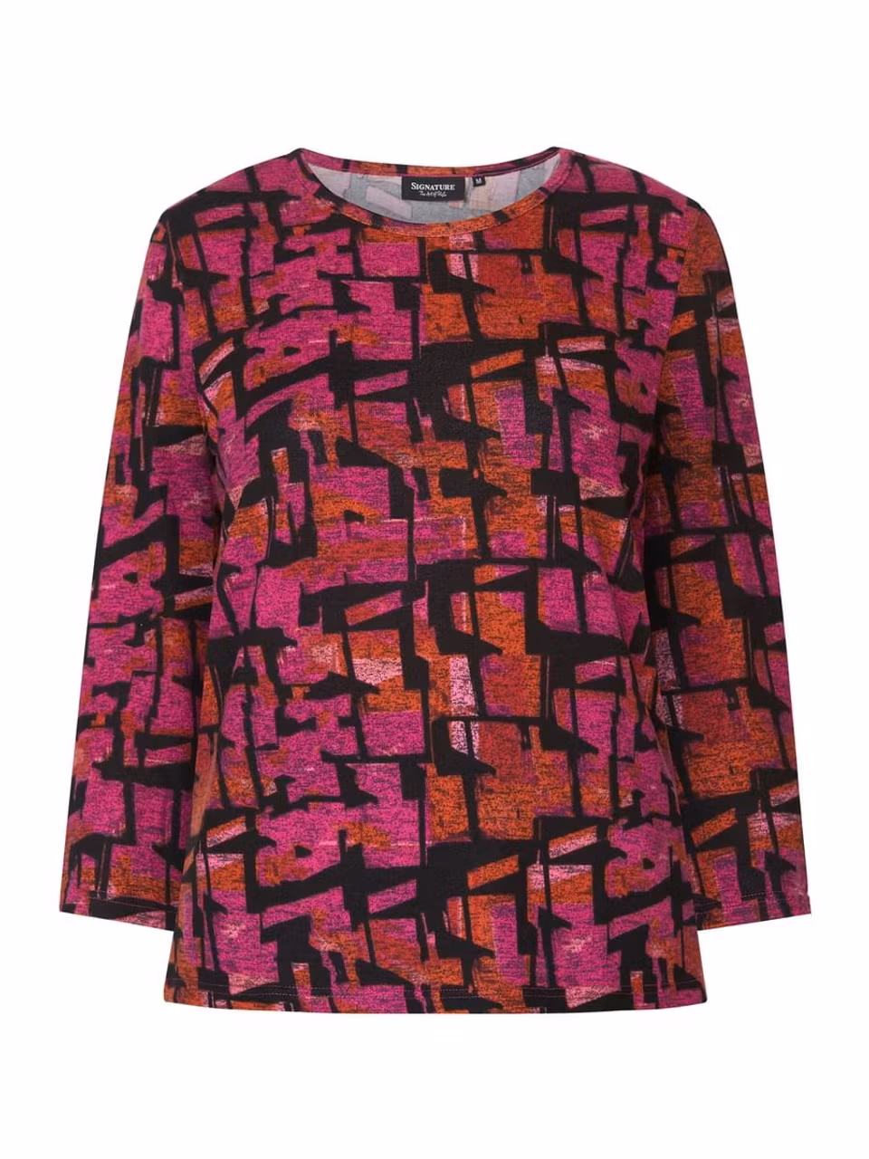 Topp med 3/4 ärm (BLÅ) (XL KVAR)