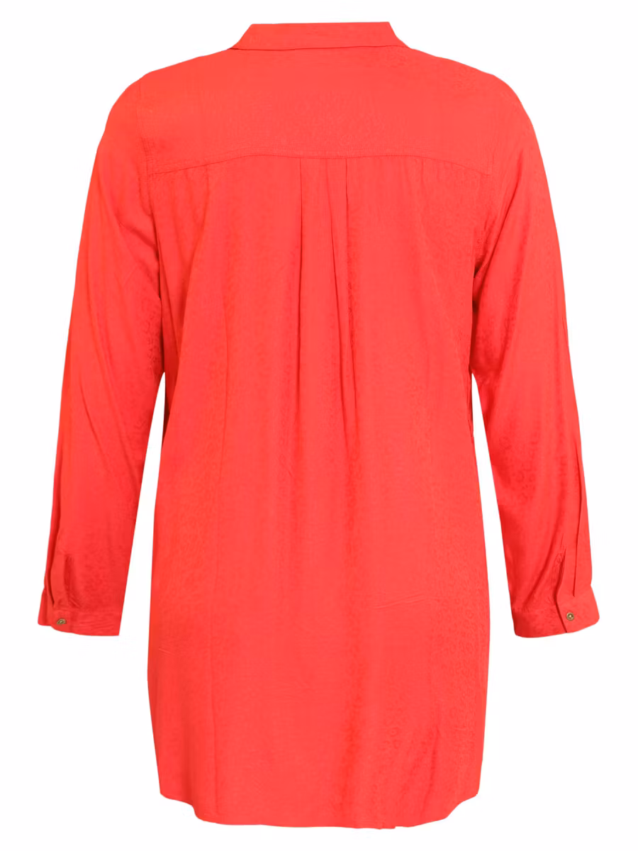 Skjortblus (HALLONRÖD) (56 KVAR) SLUT 27/10