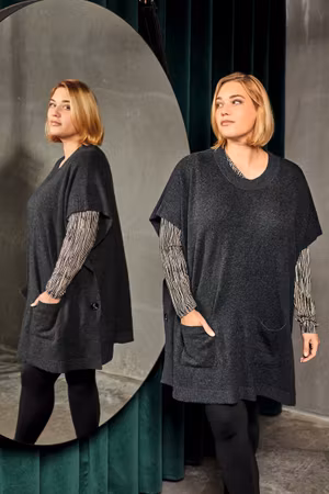 Poncho/tröja