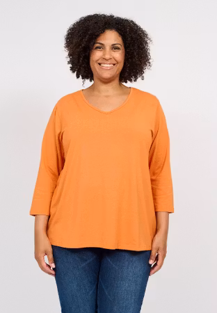 Topp med 3/4 ärmar (L, 3XL kvar)