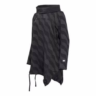 Oversize tunika (svart) (XL KVAR)
