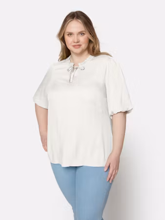 Topp med 1/2 ärm (OFFWHITE)
