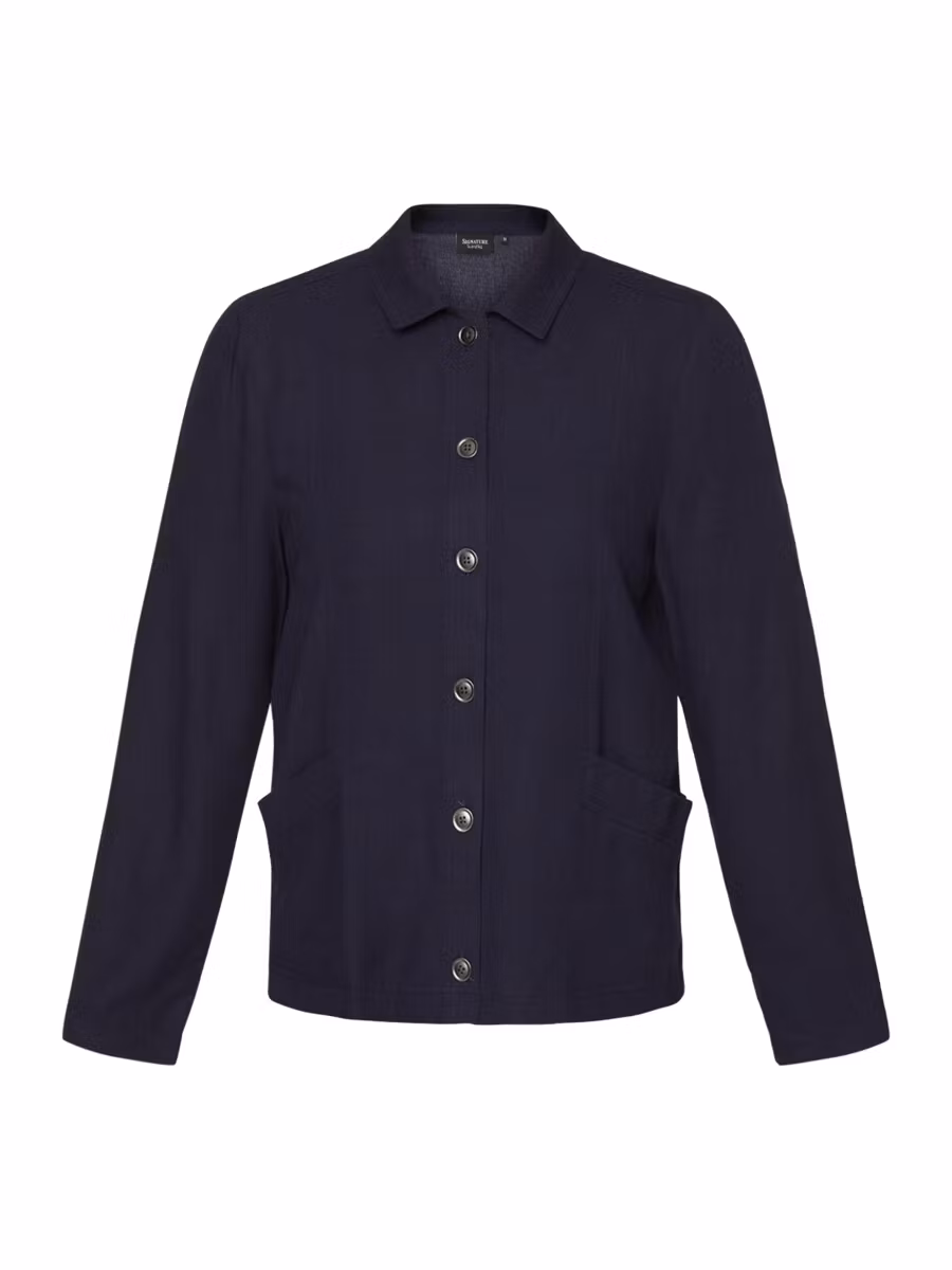 Jacka i lin/viskos (4XL KVAR)