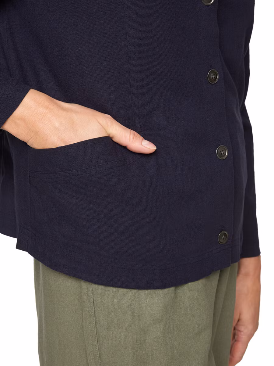 Jacka i lin/viskos (4XL KVAR)