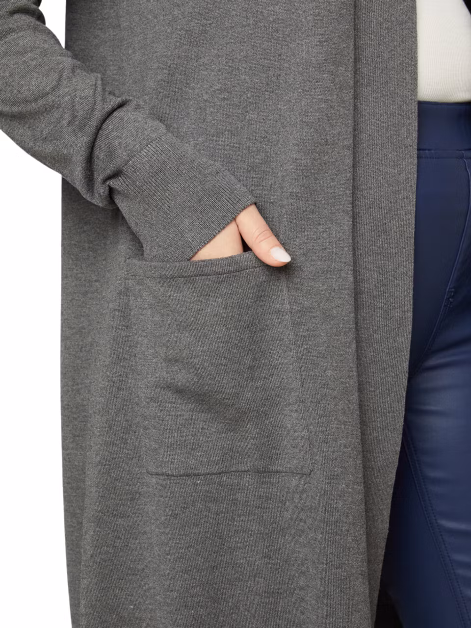 Långkofta med fickor (L, XL KVAR)