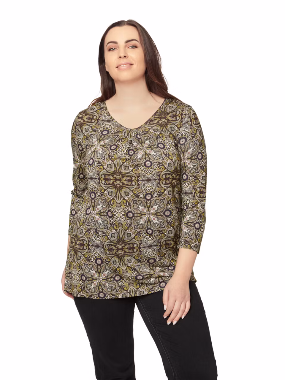 Topp med 3/4 ärmar (L, XL KVAR) OPENH