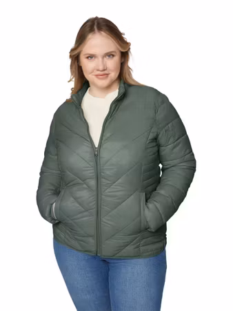 Quiltad lättviktsjacka (XL KVAR)
