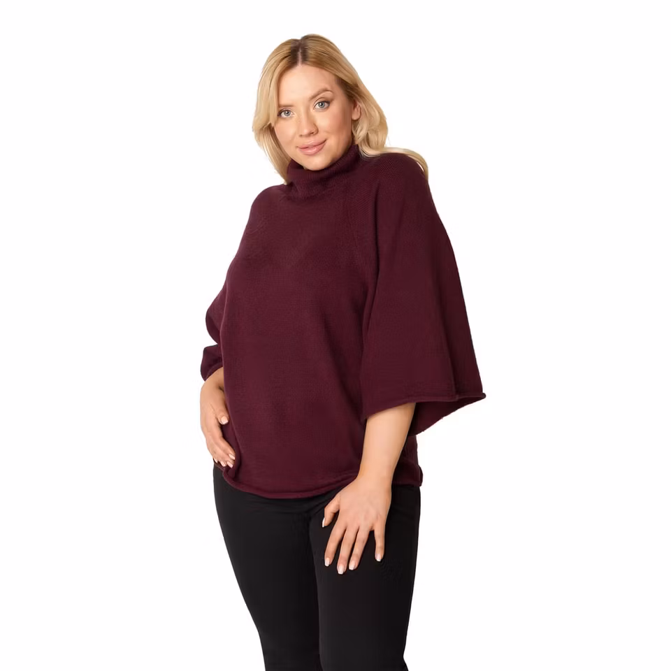 Tröja i poncholook (XL, 2XL KVAR)