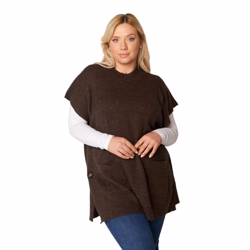 Varm poncho OPENH