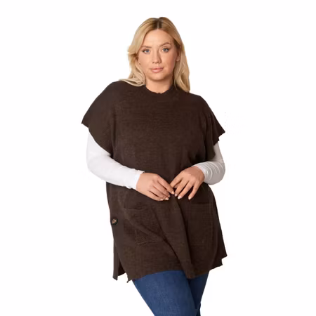 Varm poncho
