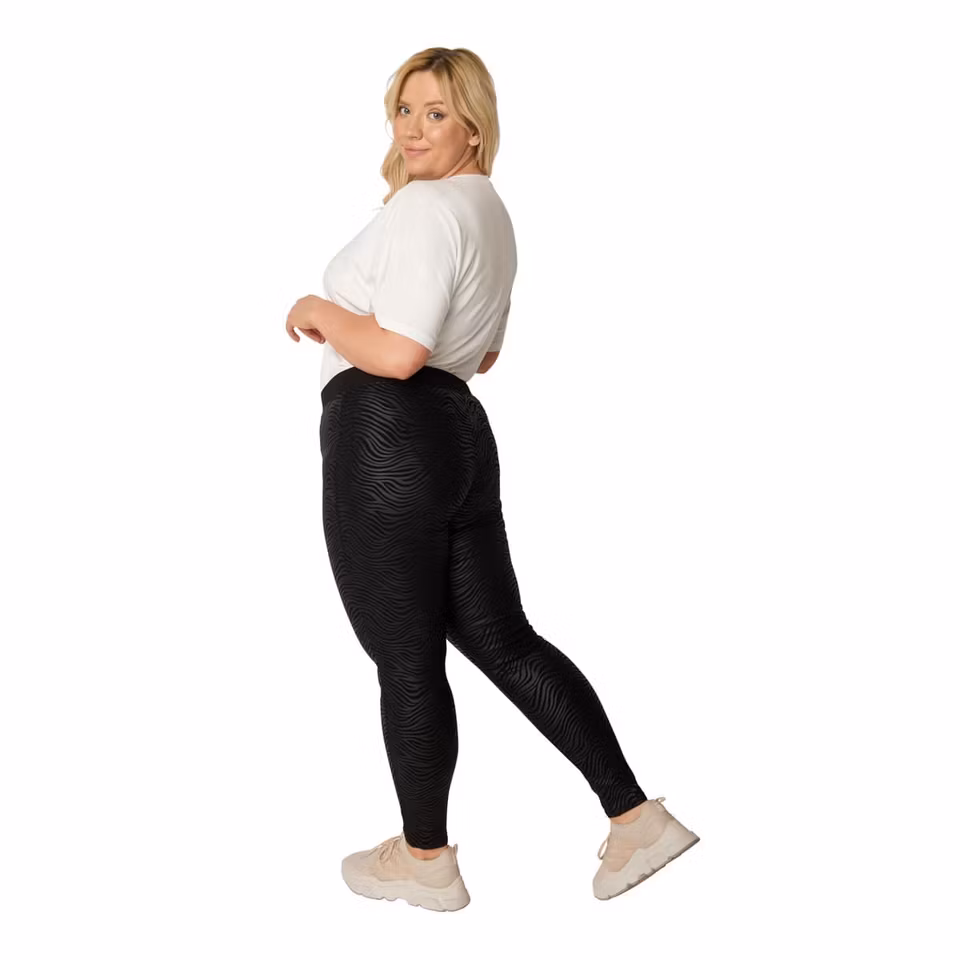 Djurmönstrade leggings (XL, 2XL KVAR)