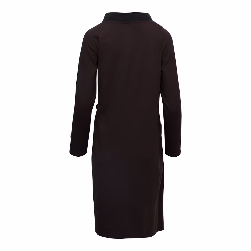 Omlottklänning oversize (HELSVART)