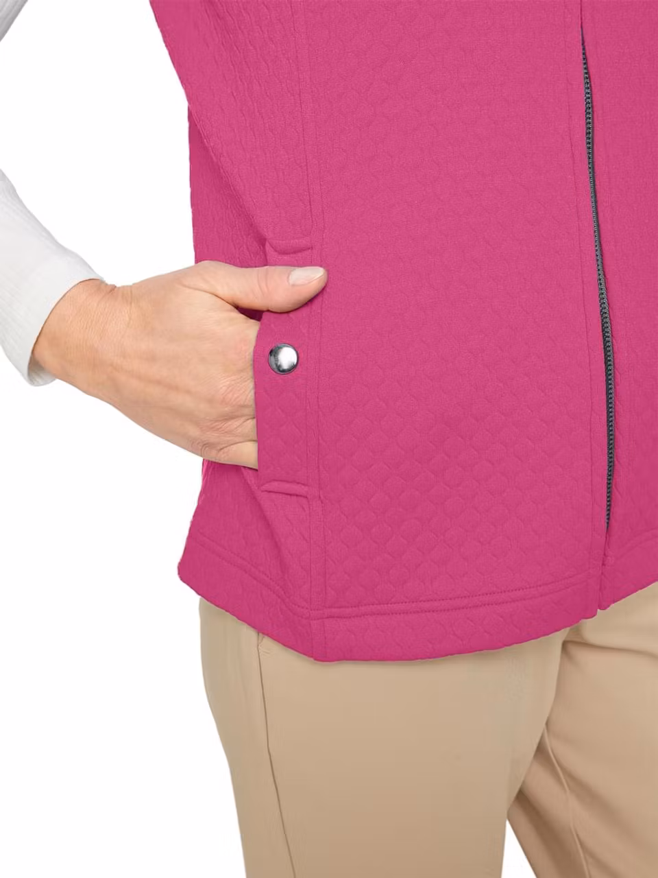 QUILTAD VÄST (XL, 4XL KVAR)