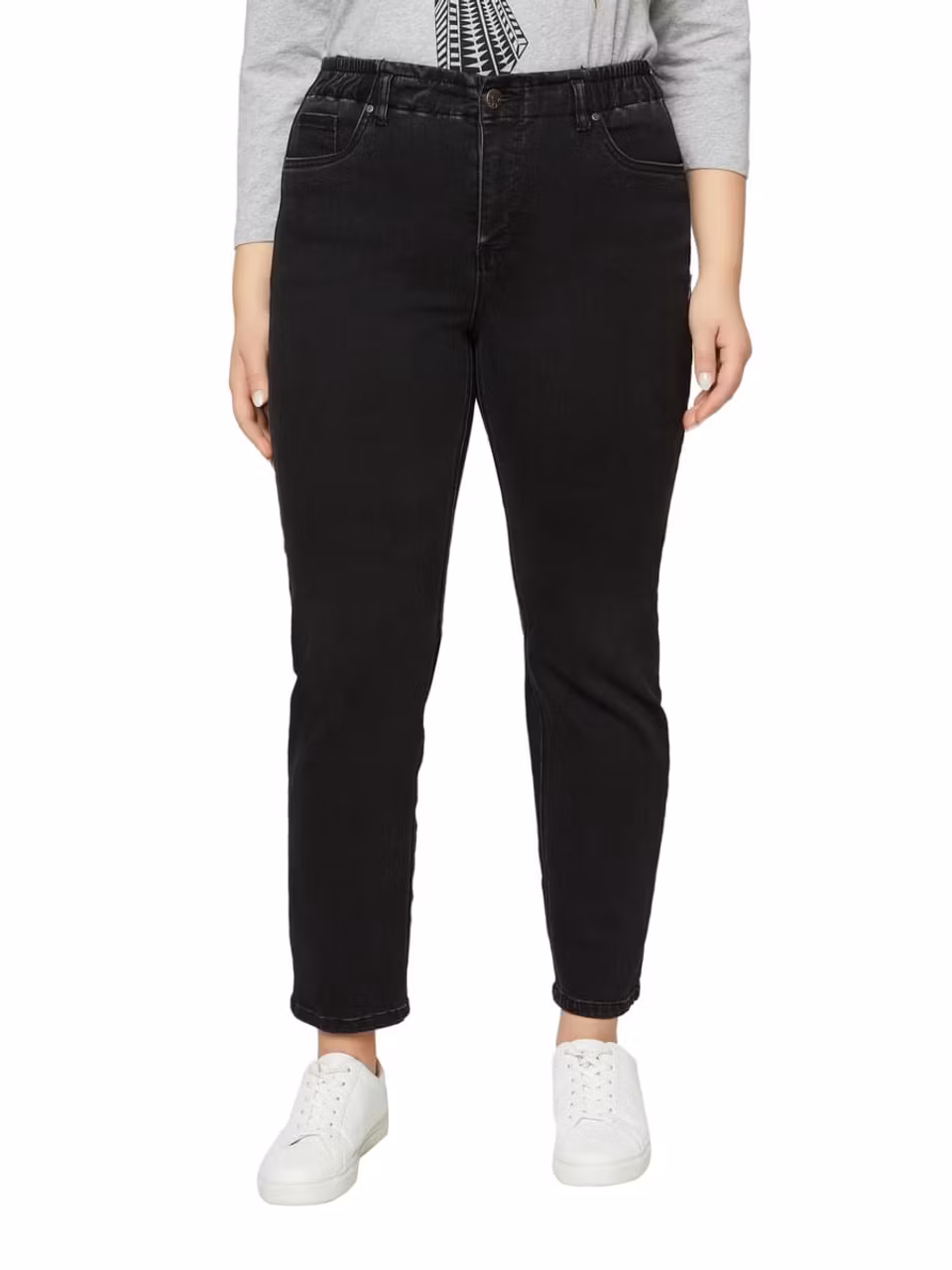 5-ficksjeans med raka 7/8 ben (46, 50 KVAR)