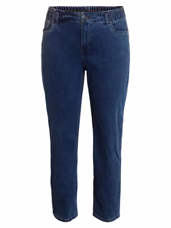 5-ficksjeans med raka 7/8 ben (54 KVAR)