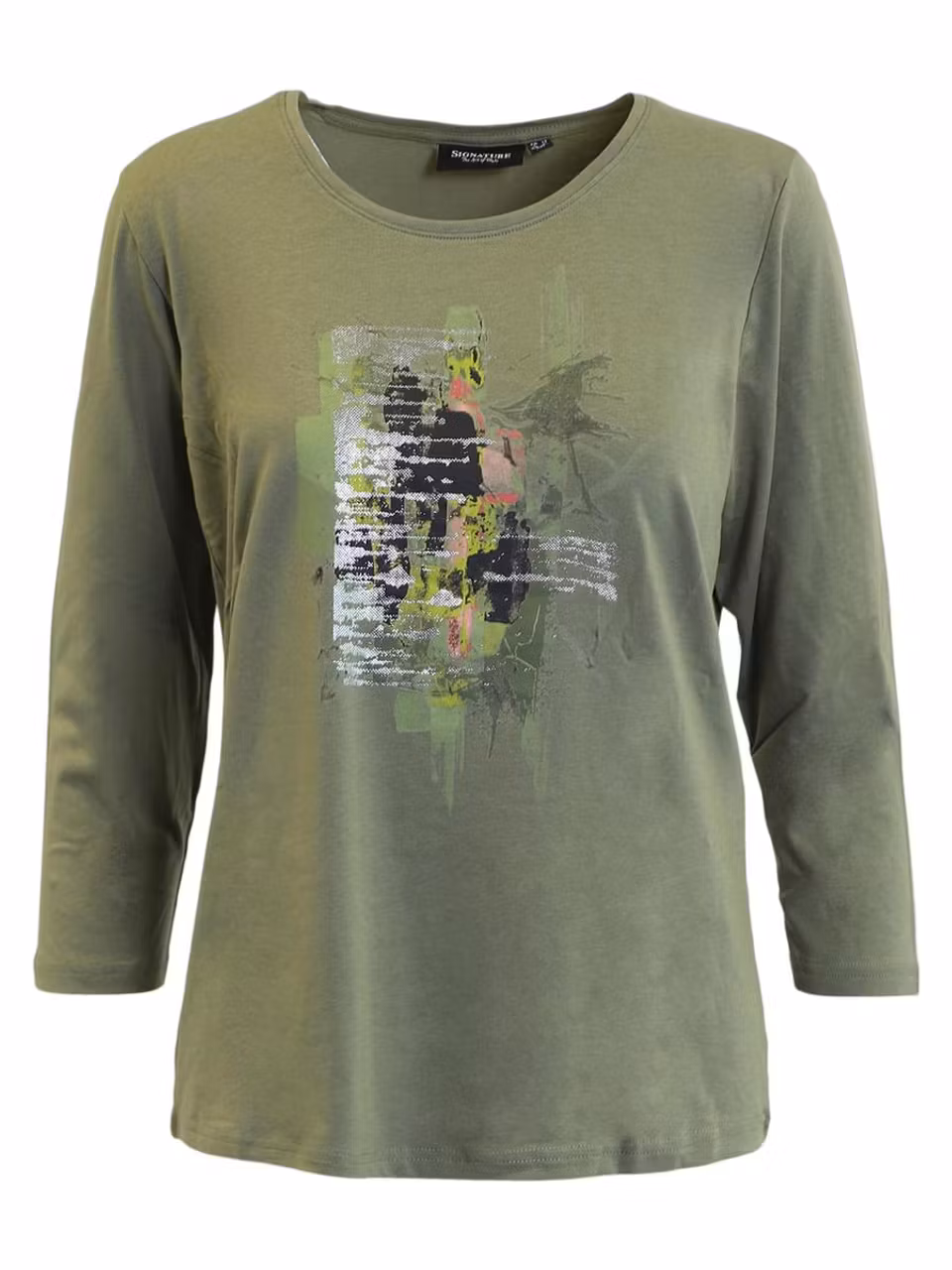 Topp med 3/4 ärm (2XL, 3XL KVAR)