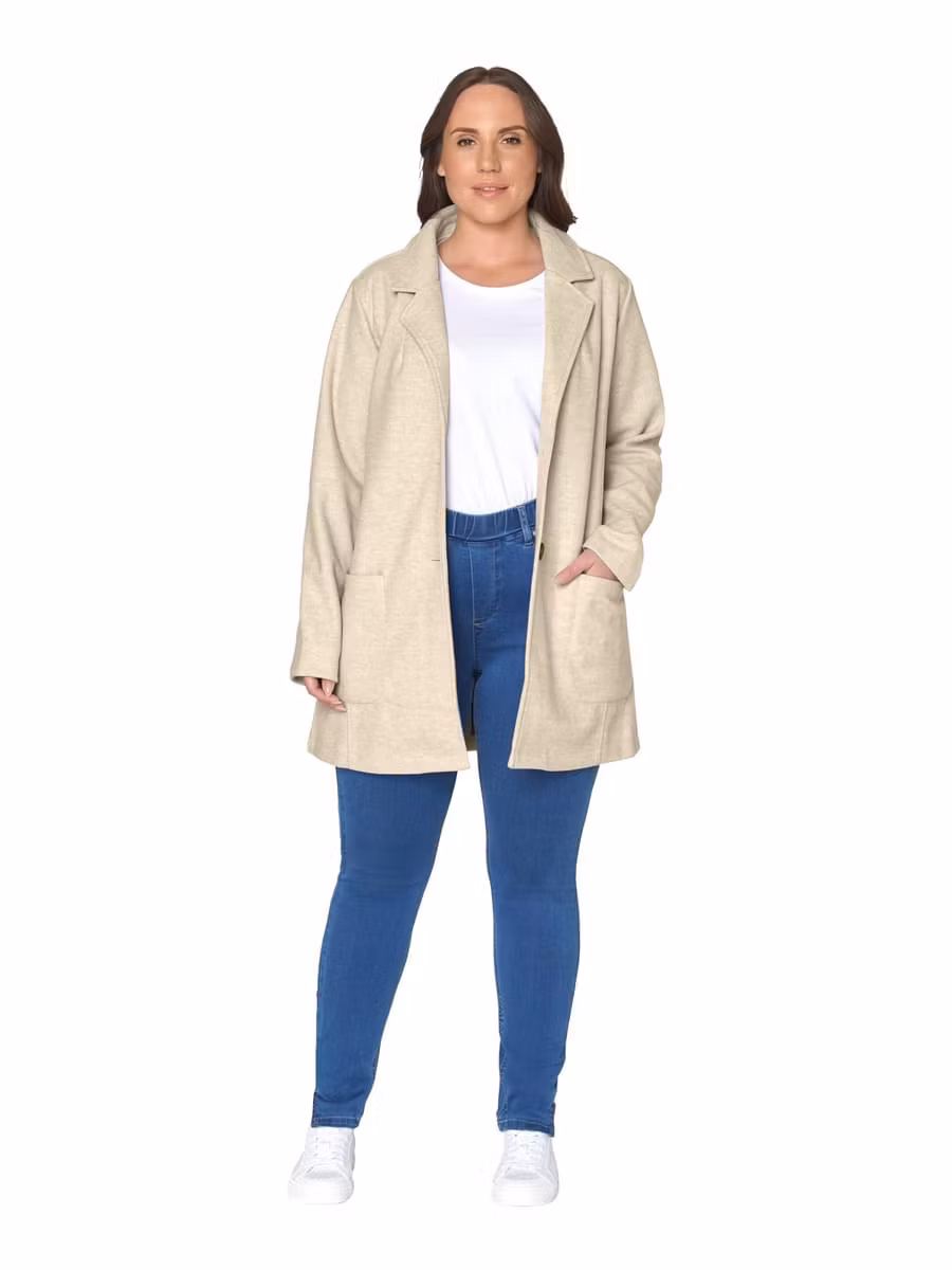 Mellanlång kappa (3XL KVAR)