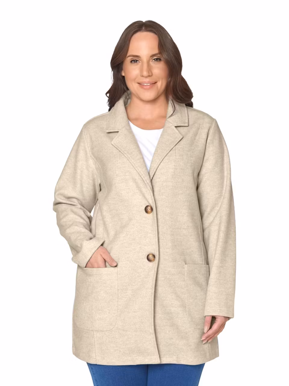Mellanlång kappa (3XL KVAR)