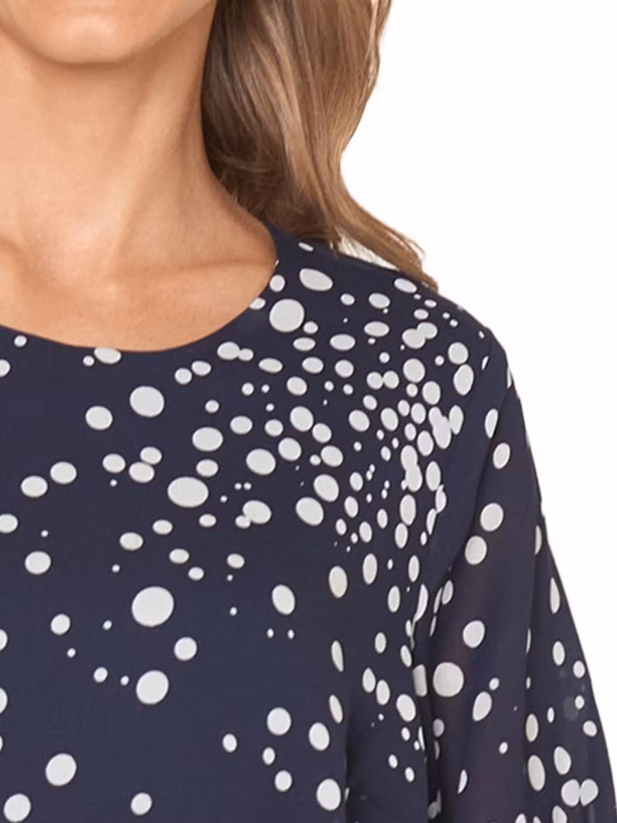 Klänning med 3/4 ärmar (XL KVAR)