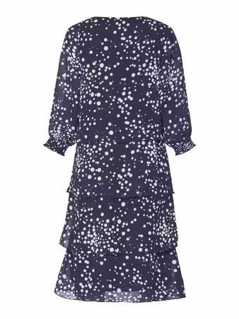 Klänning med 3/4 ärmar (XL KVAR)