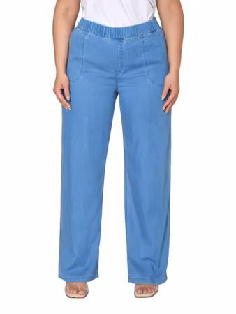 Tencel-jeans med raka ben (48, 56 KVAR)