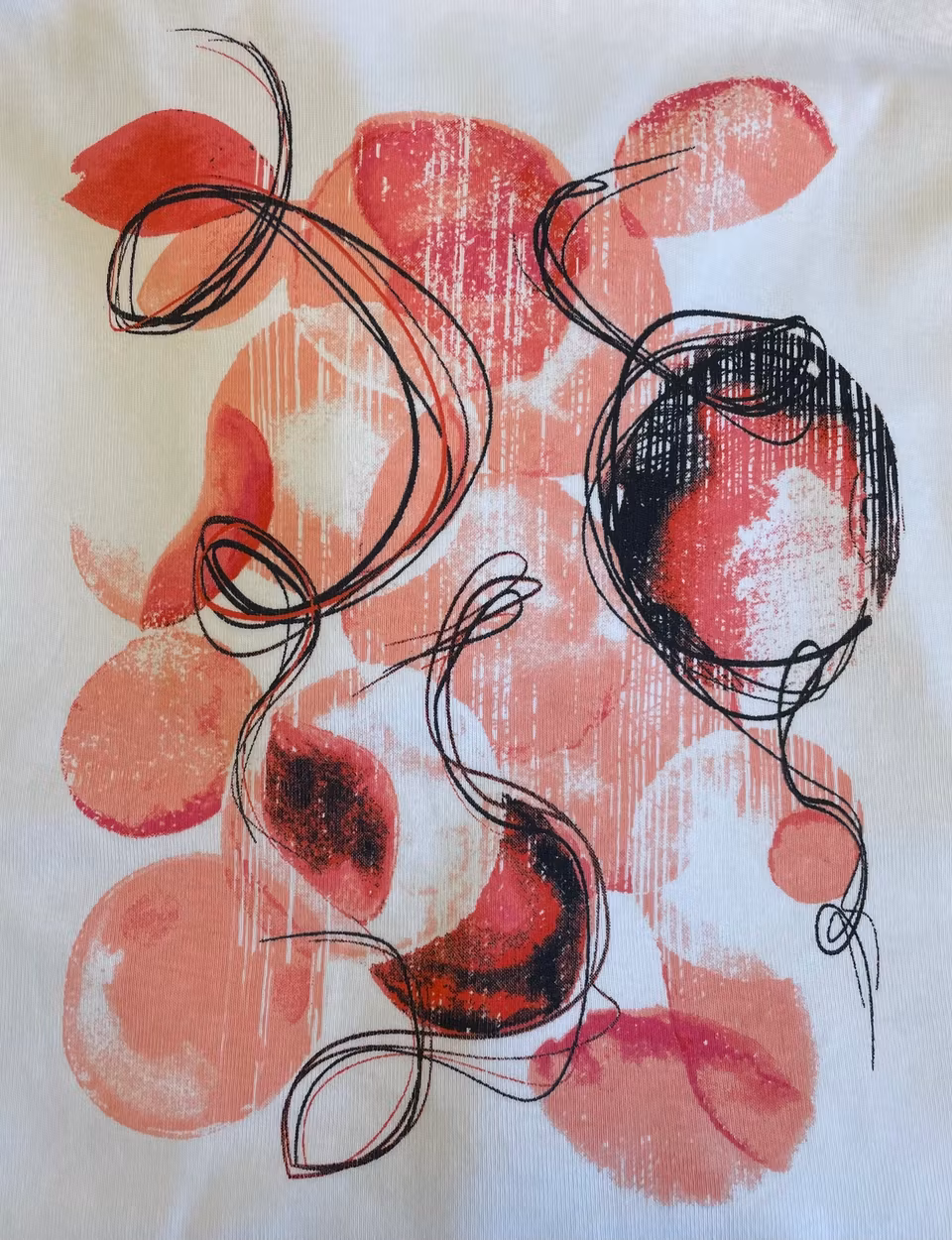 Topp 100% Bomull (ROSA PRINT)