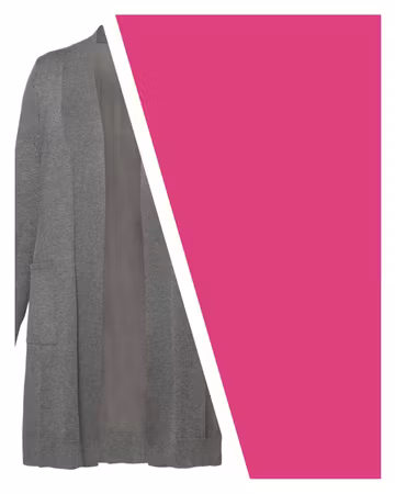 Långkofta med fickor (OBS! PINK)