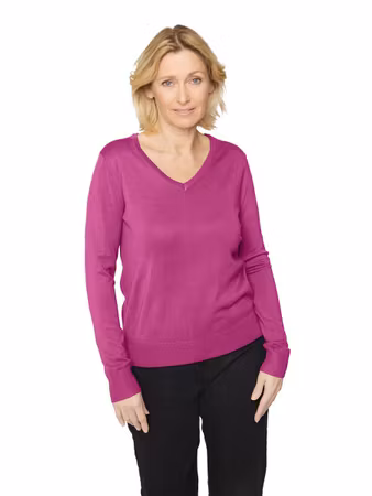 Topp med V-hals (2XL, 3XL KVAR)