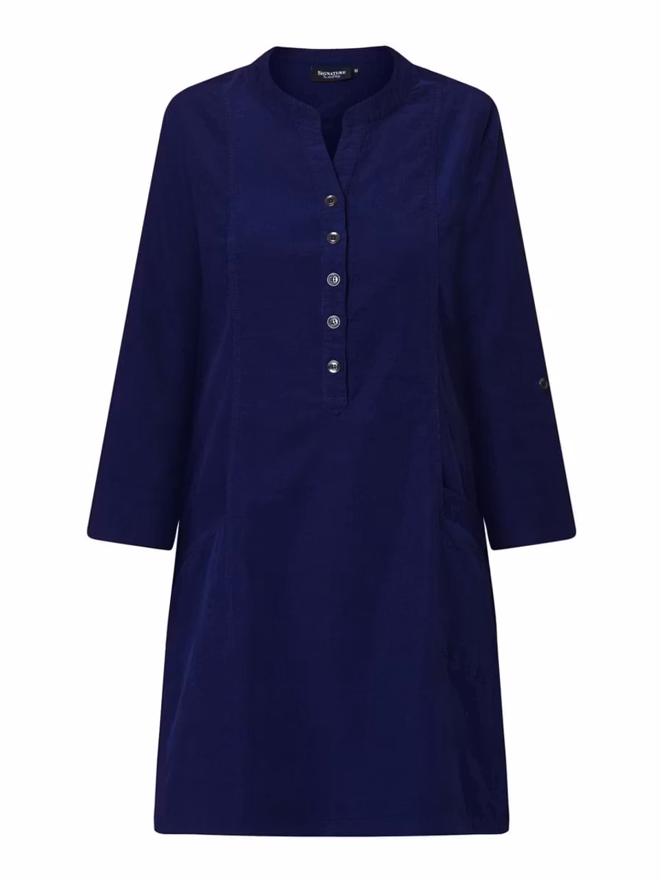 Manchester-klänning med 3/4 ärmar (XL KVAR)
