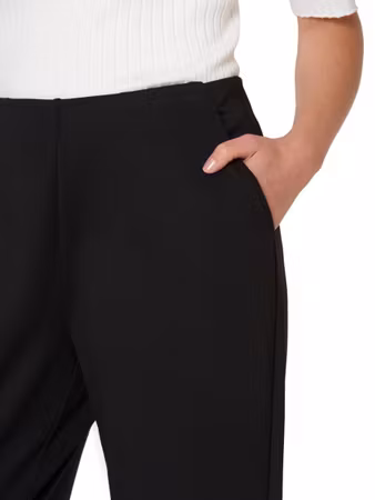 Byxor/leggings med fickor (SVART)
