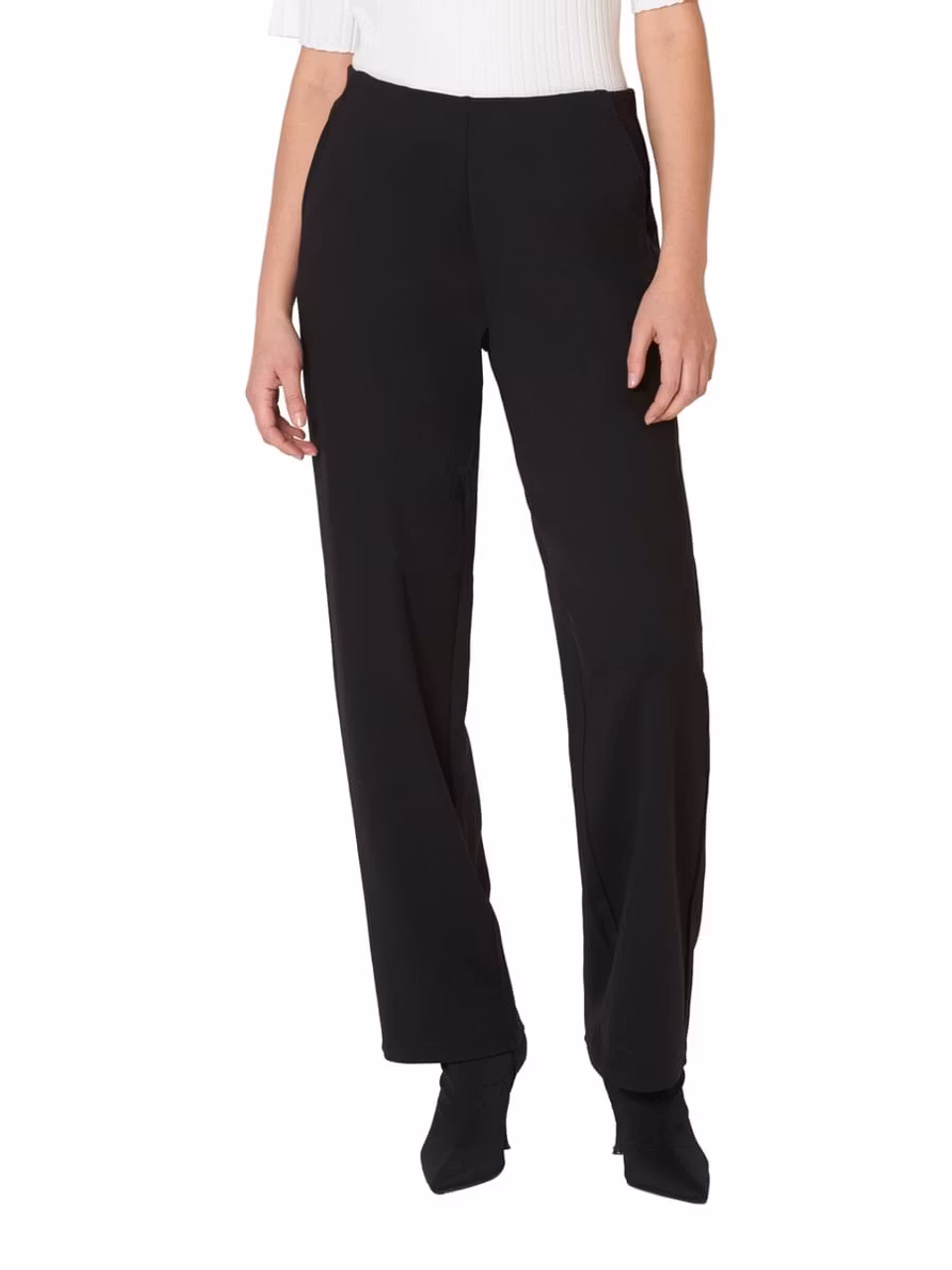 Byxor/leggings med fickor (SVART) OPENH