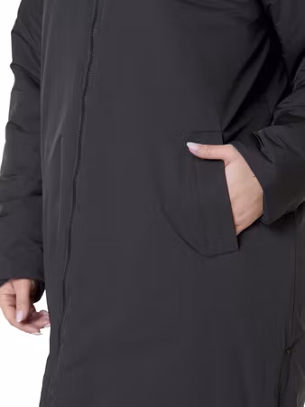 Vattenavvisande kappa med avtagbar hätta (4XL KVAR)