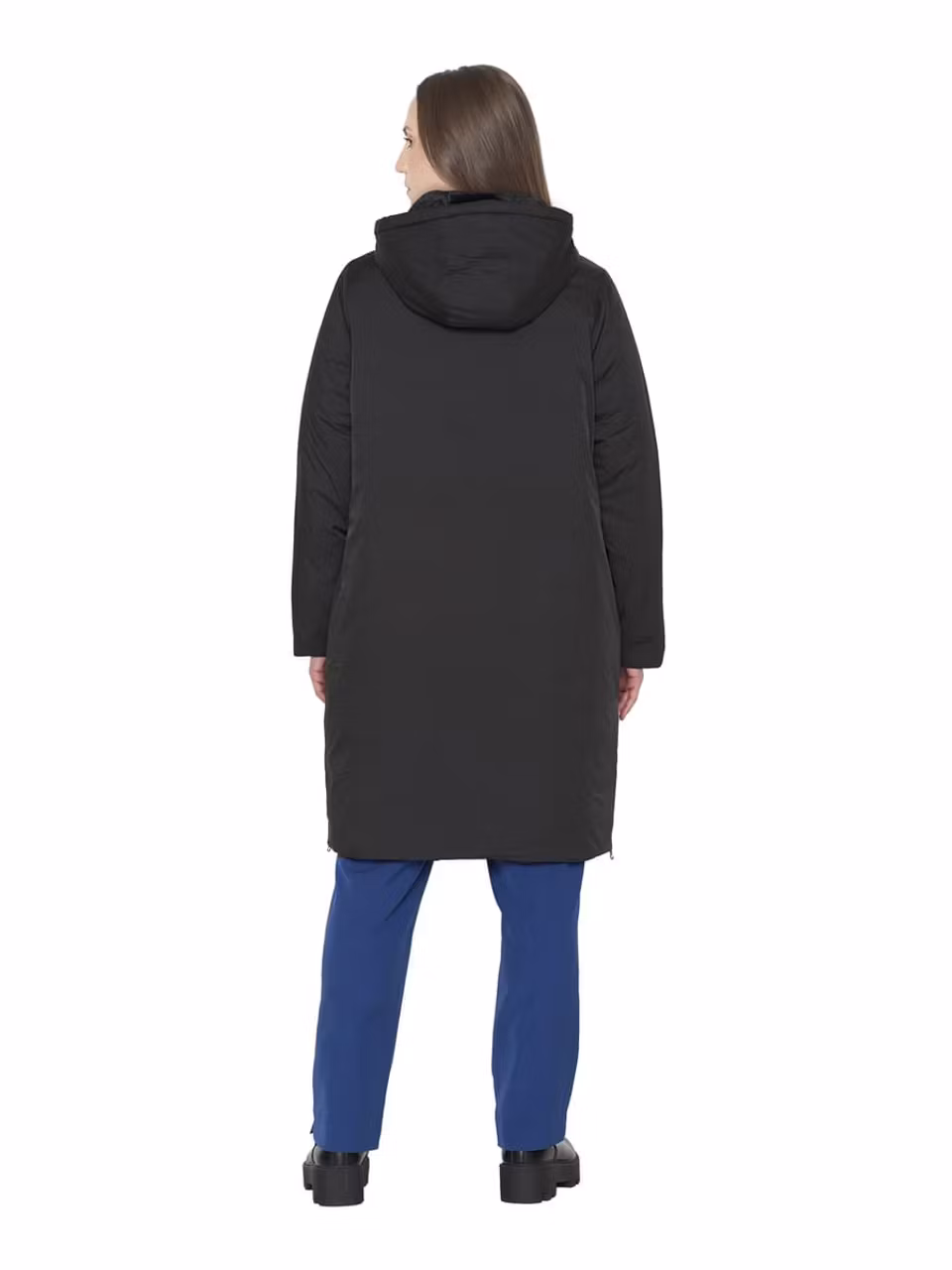 Vattenavvisande kappa med avtagbar hätta (4XL KVAR)