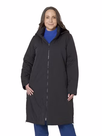 Vattenavvisande kappa med avtagbar hätta (4XL KVAR)