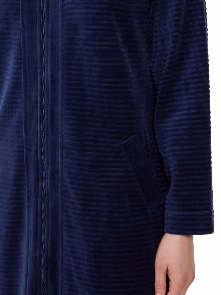 Morgonrock med fickor