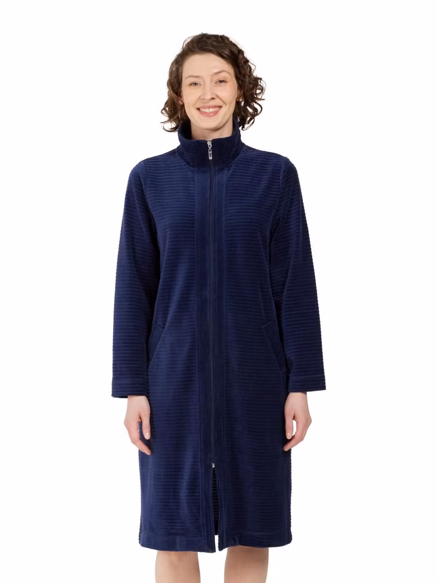 Morgonrock med fickor