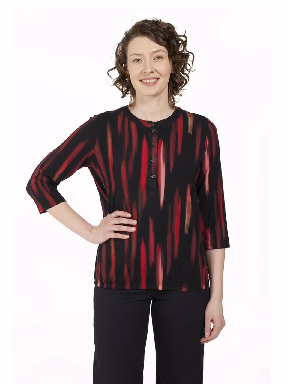 Topp med 3/4 ärm (3XL KVAR)