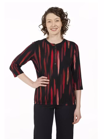Topp med 3/4 ärm (3XL KVAR)