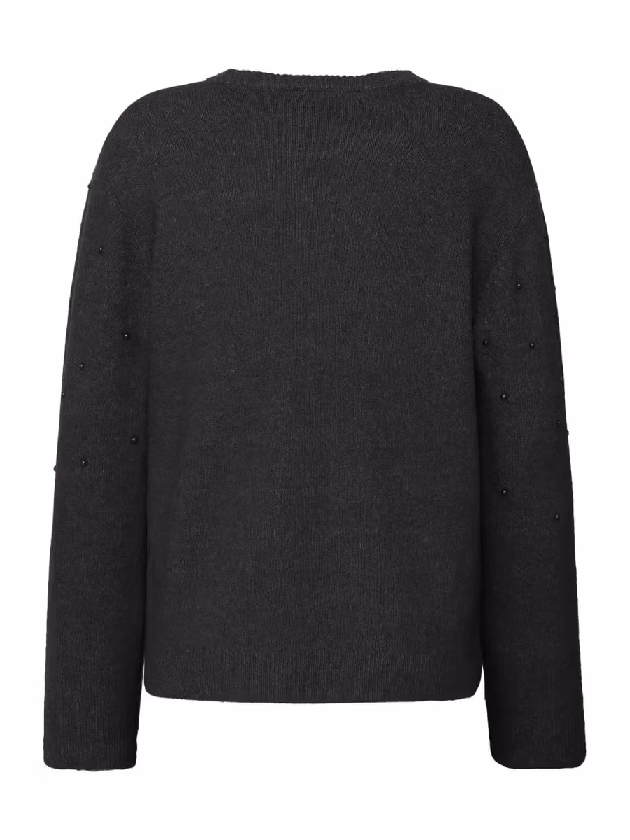 Stickad tröja med pärlor (3XL KVAR)