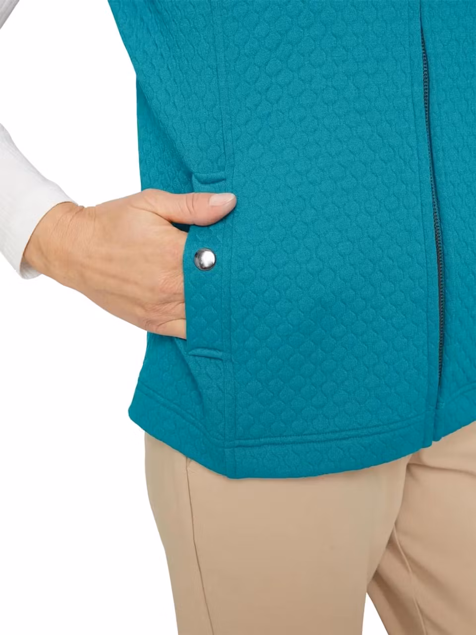 QUILTAD VÄST (4XL KVAR)