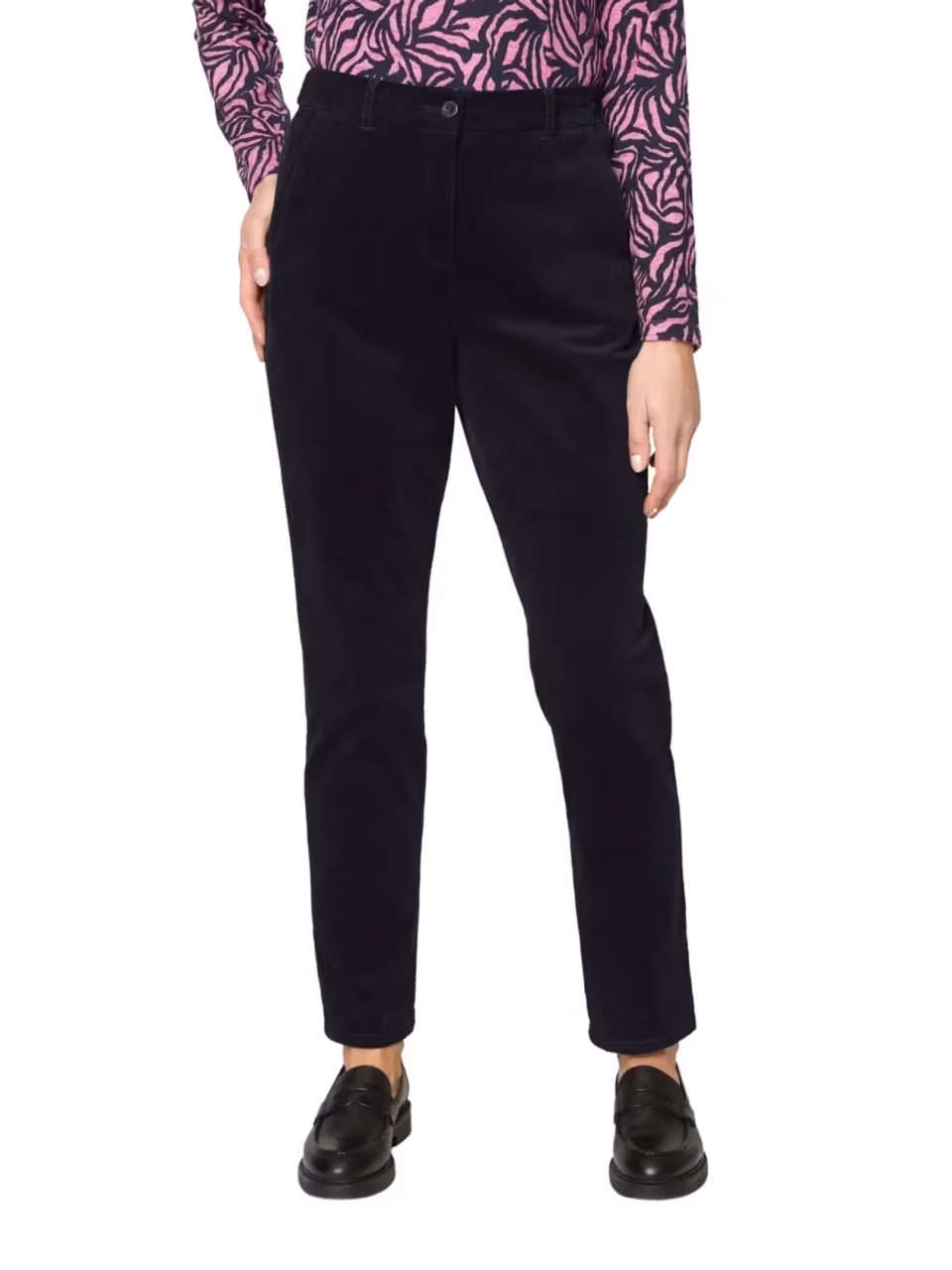 Manchesterbyxor raka (SVARTA)