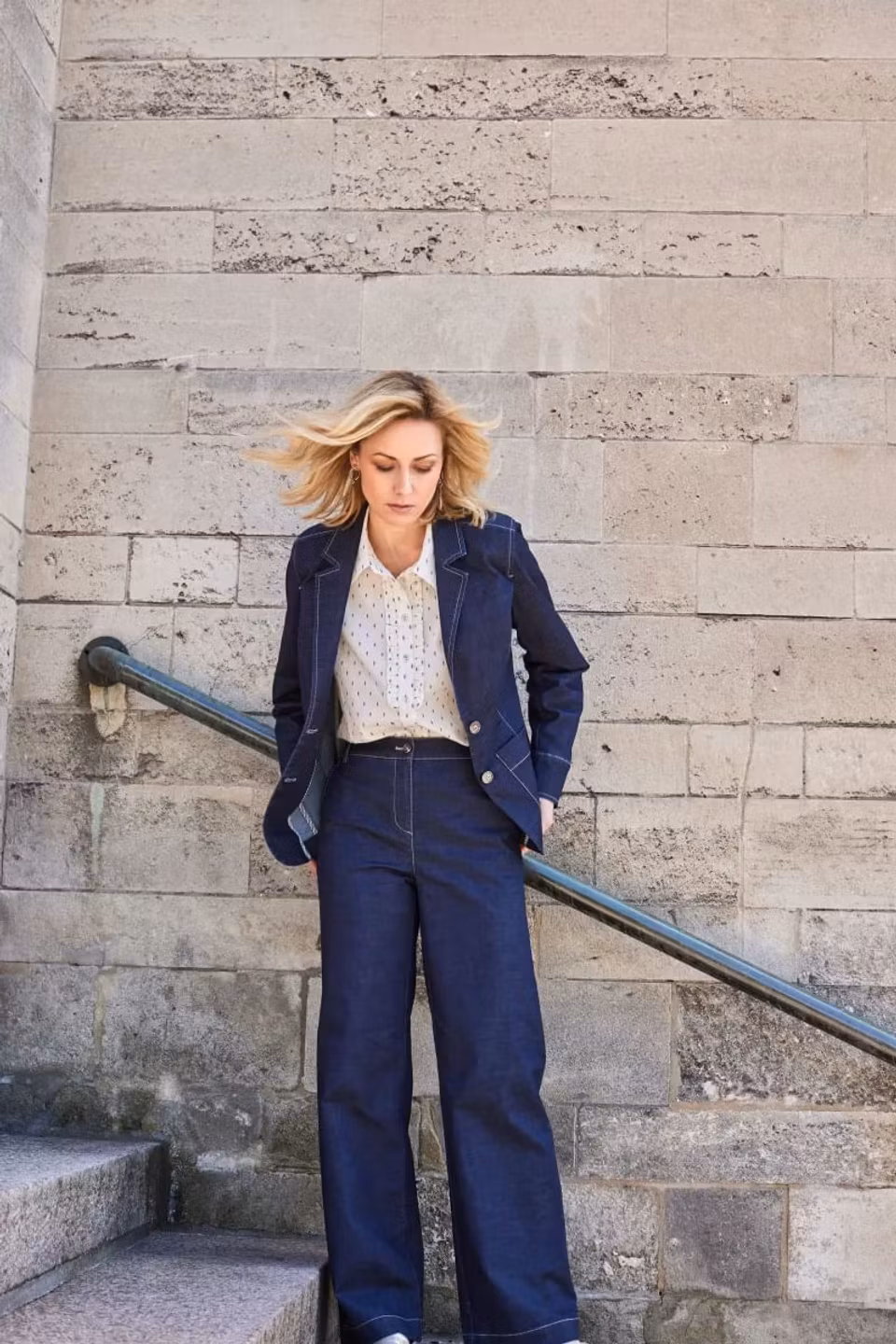 Jeansjacka/kavaj