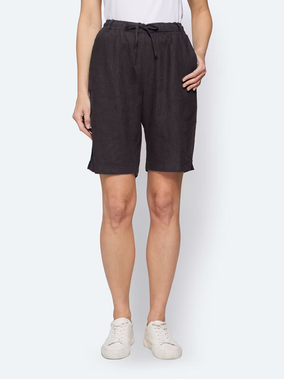 Shorts i lin/viskos