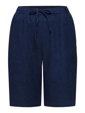 Shorts i lin/viskos (MARIN)