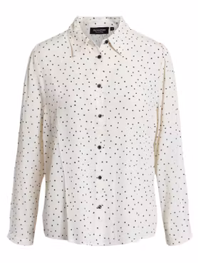 Blus med krage (XL KVAR)