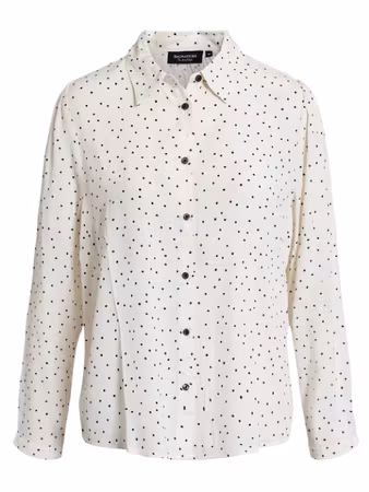 Blus med krage