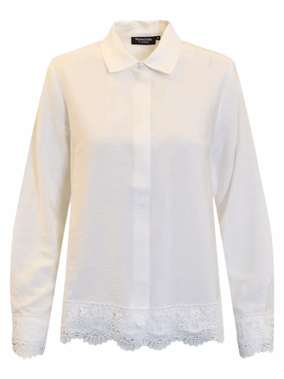 Blus/Skjorta med spets