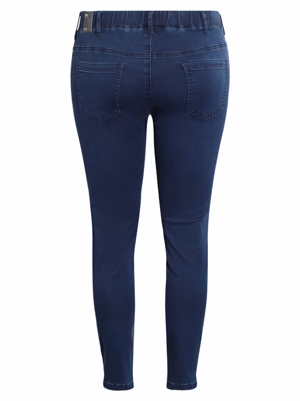 7/8 Jeans med stretch (MÖRKBLÅ)