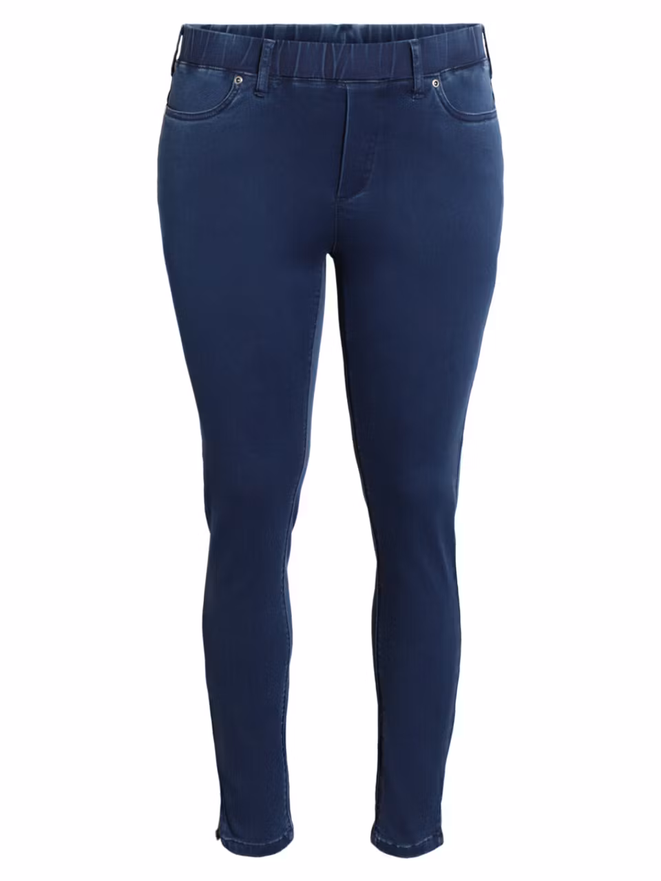 7/8 Jeans med stretch (MÖRKBLÅ)